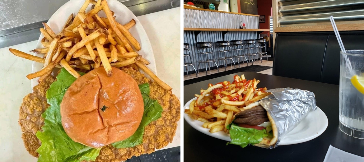Don's Downtown Diner Menu