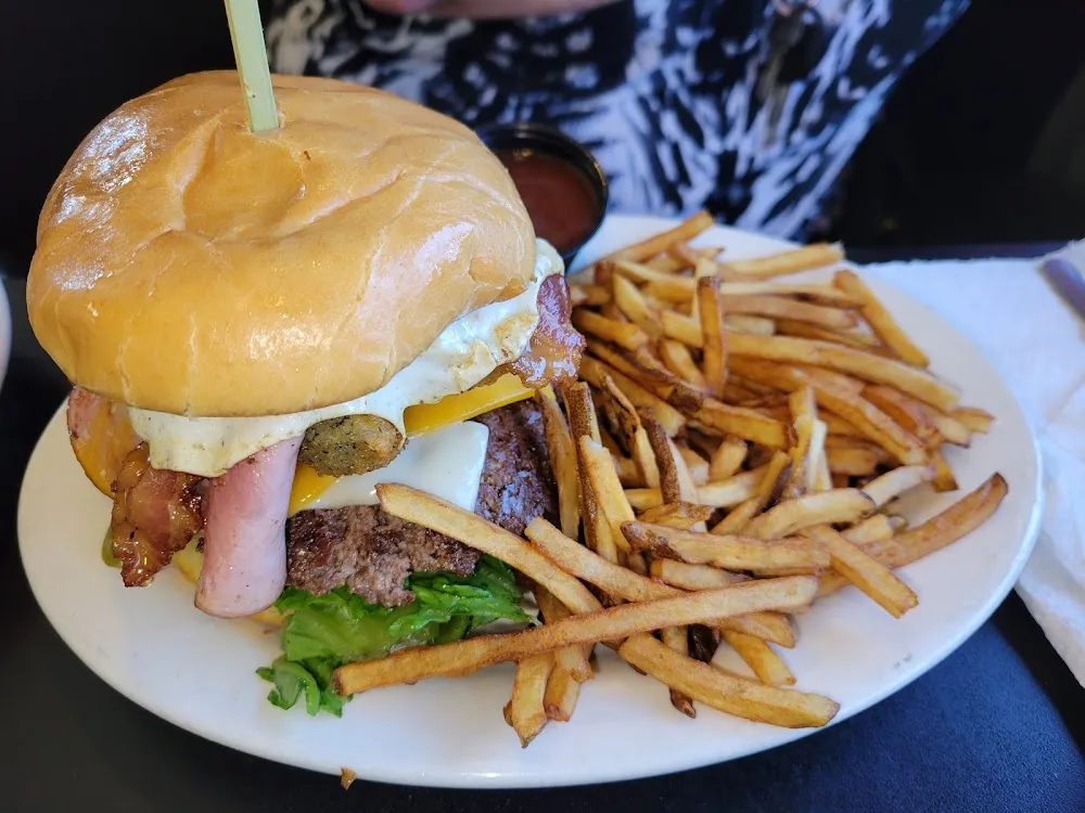 Fatty Patty Melt Burger